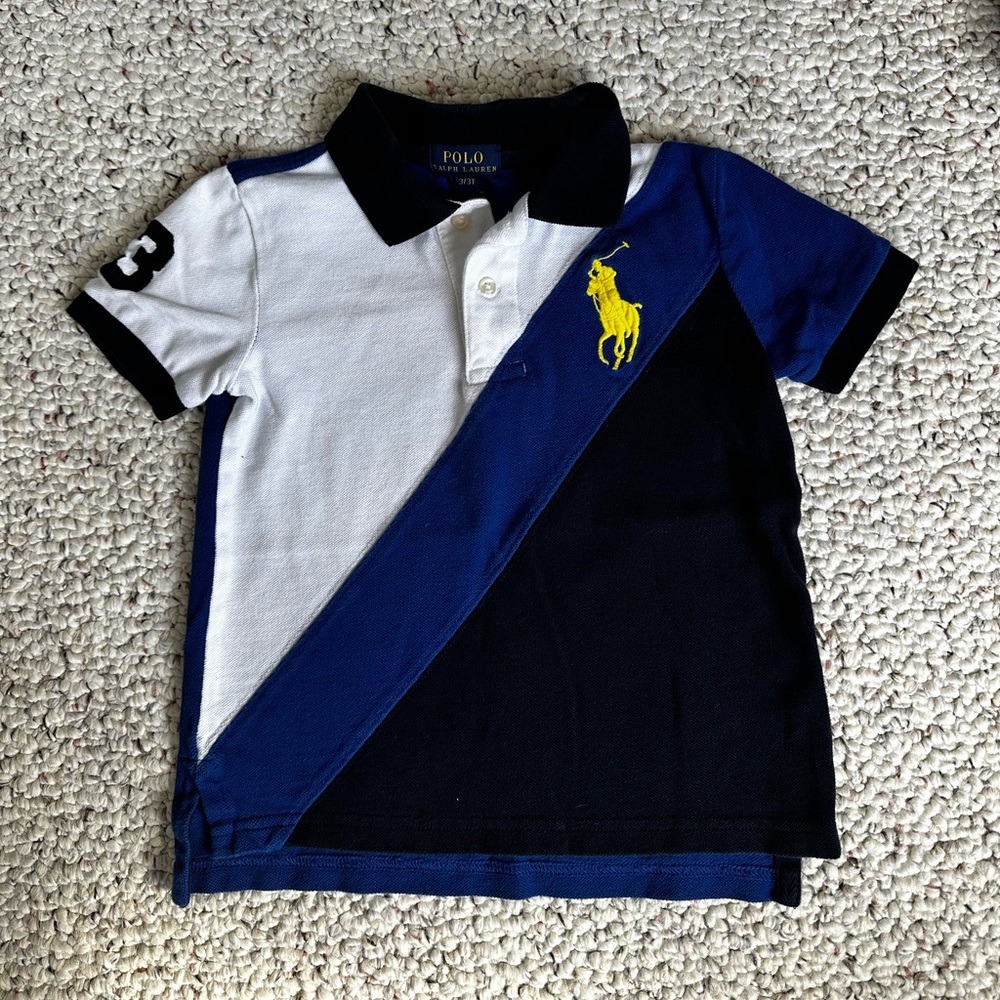Ralph Lauren Kids Big Pony Banner Polo Shirt